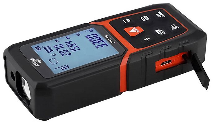 Лазерный дальномер AMO AMO DIST 50, дальность до 50 м