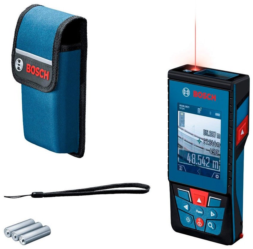 Лазерный дальномер Bosch GLM 100-25 C / 0601072Y00, дальность до 100 м купить,168200