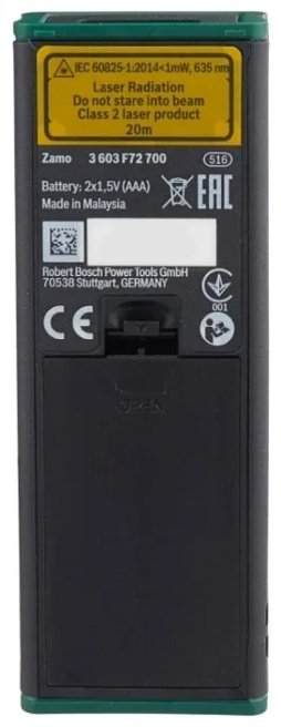 Лазерный дальномер Bosch Zamo III Basic 0603672700, дальность до 20 м купить,NaN