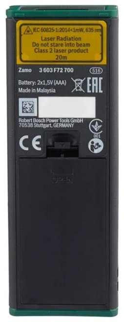 Лазерный дальномер Bosch Zamo III Basic 0603672700, дальность до 20 м купить,NaN