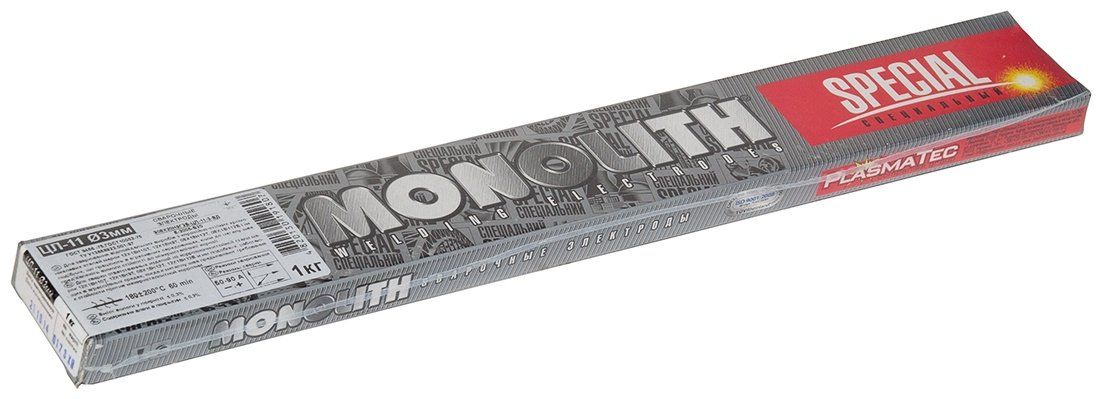 Сварочный электрод MONOLITH ЦЛ-11 ПЛАЗМА TM вакуум , для ручной дуговой сварки