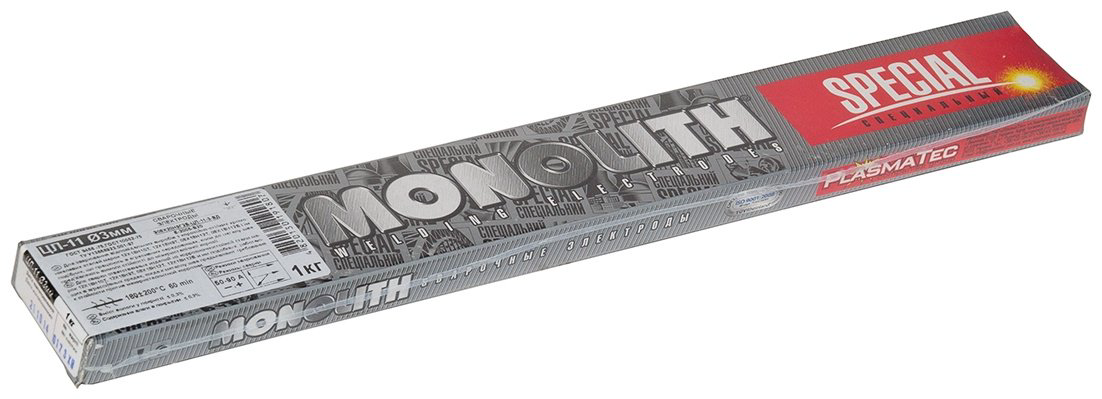 Сварочный электрод MONOLITH ЦЛ-11 ПЛАЗМА TM вакуум , для ручной дуговой сварки