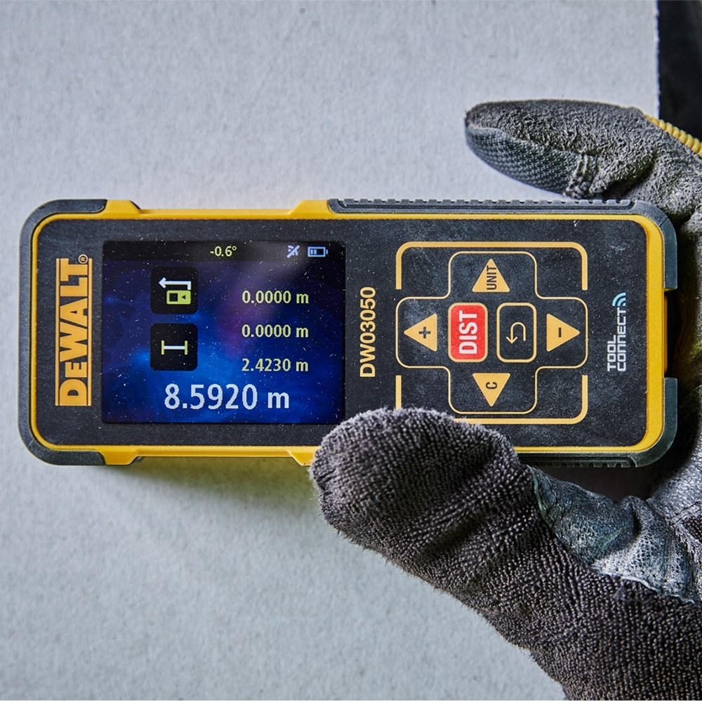 Лазерный дальномер DeWALT DW 03050, дальность до 50 м купить,NaN