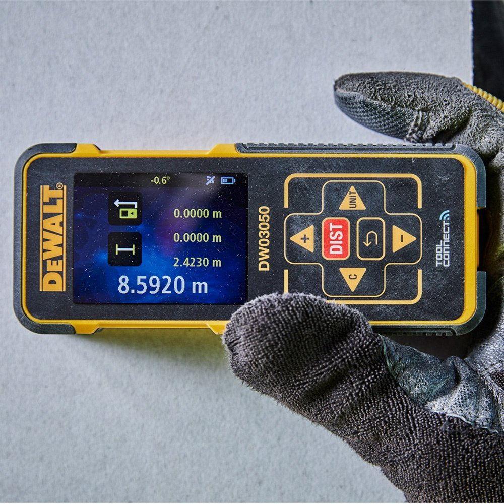 Лазерный дальномер DeWALT DW 03050, дальность до 50 м купить,NaN