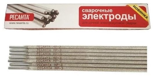 Сварочный электрод Ресанта МР-3 Ф3.0 3 кг - ForteMarket Сварочный электрод Ресанта МР-3 Ф3.0 3 кг купить,0
