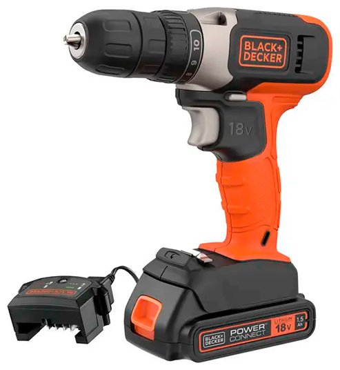 Black & Decker дрель-шуруповерт BCD001C1