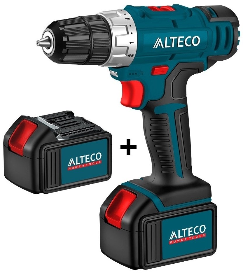 ALTECO дрель-шуруповерт CDP 1610 Li + аккумулятор BCDP 1610 Li