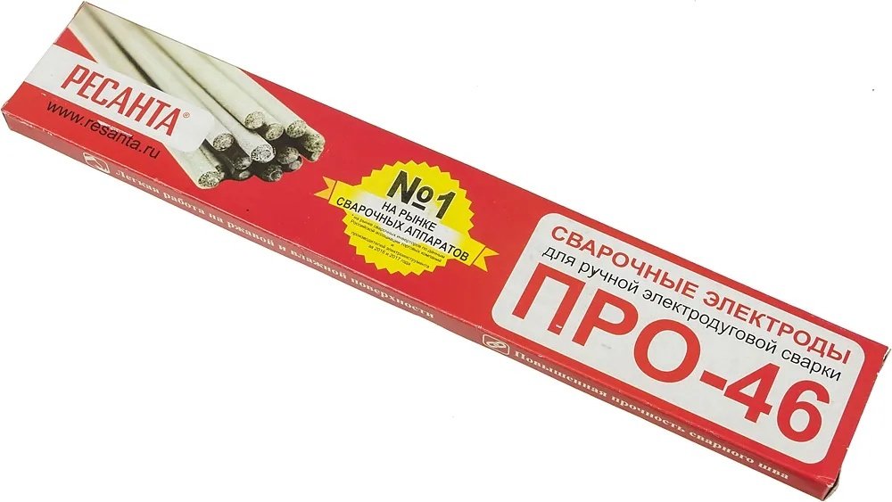 Сварочный электрод Ресанта ПРО-46 4 мм 3 кг купить,0