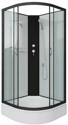 Кабина душевой Niagara NG-6701-14BK 90х90х200см белый