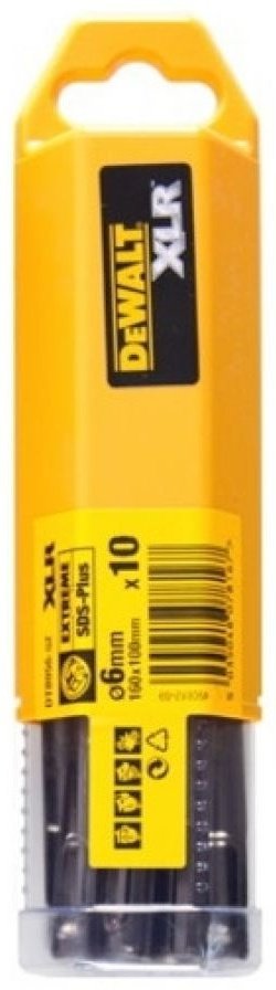DeWALT бур DT8956-QZ (SDS-plus, 6х100х160 мм) 10 шт