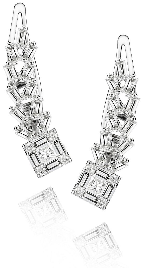 Серьги Constella ORERIS051BWXX вес 5.04 г золото, бриллиант купить,NaN