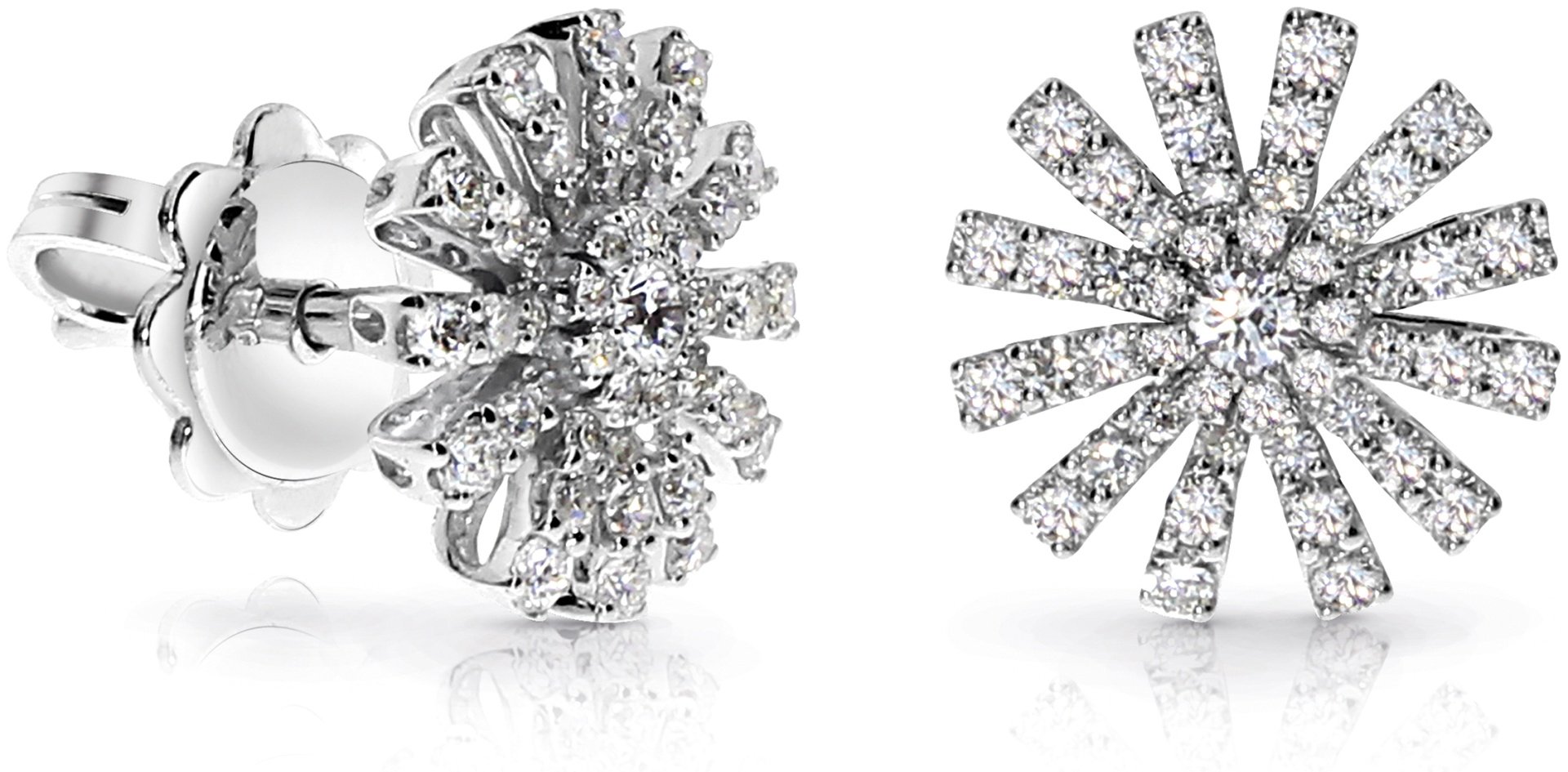Серьги Damiani 20072761 вес 2.6 г золото, бриллиант купить,NaN