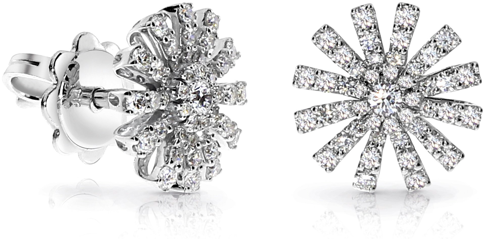 Серьги Damiani 20072761 вес 2.6 г золото, бриллиант купить,NaN