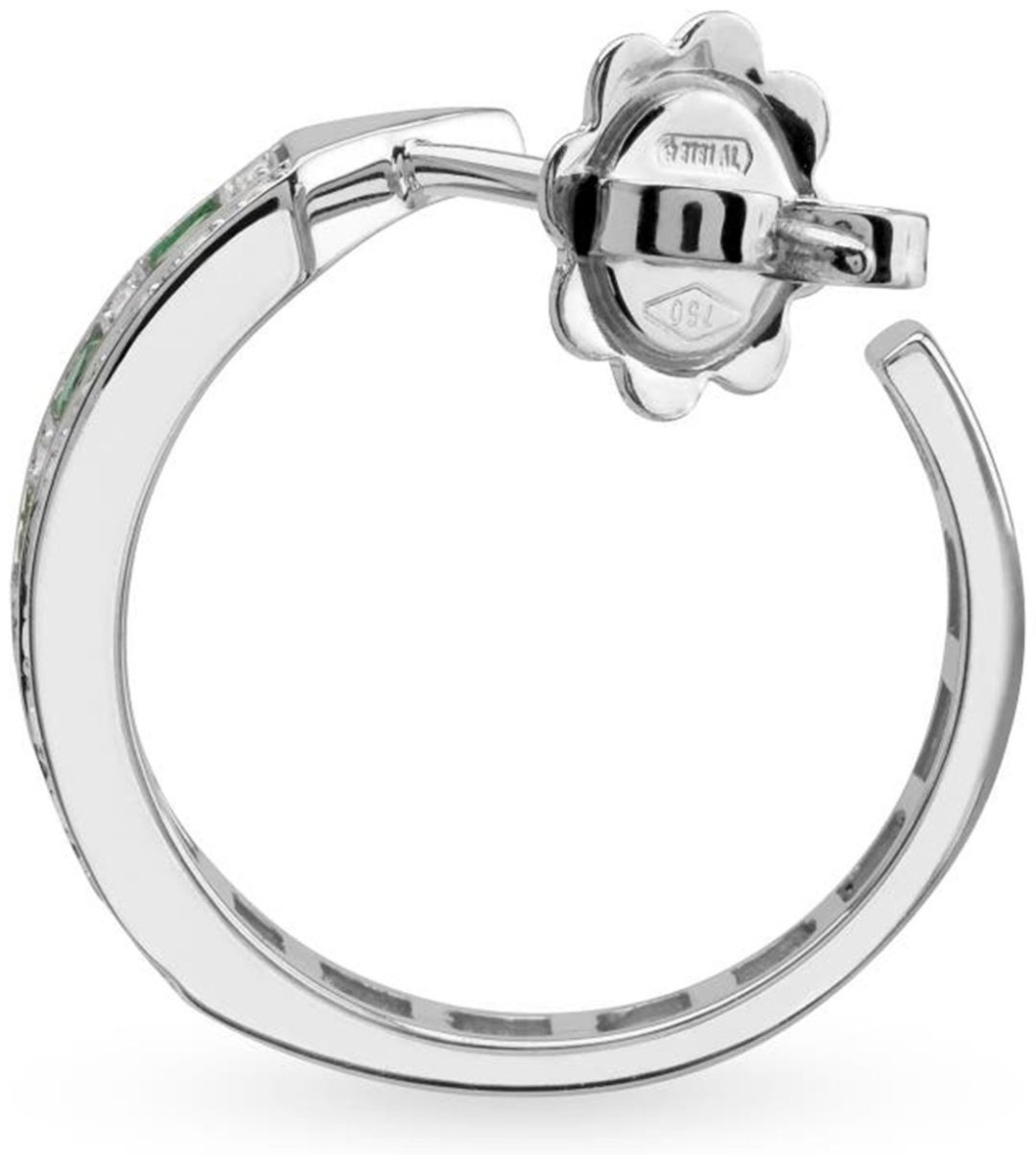 Серьги Damiani BELLE EPOQUE вес 7 г золото, бриллиант, рубин купить,2683000