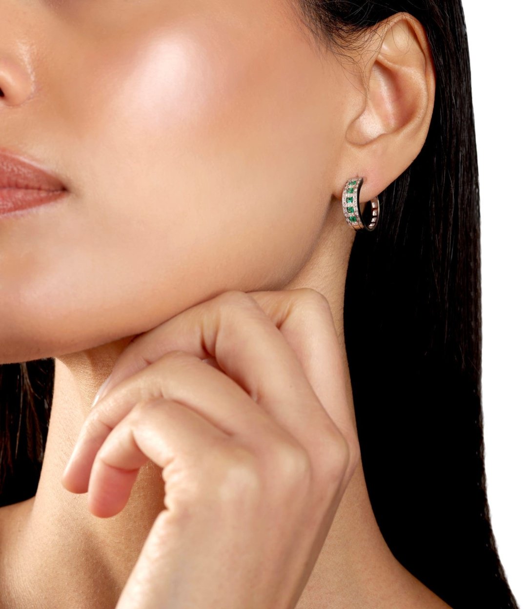 Серьги Damiani BELLE EPOQUE вес 7 г золото, бриллиант, рубин купить,2683000