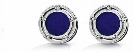 Пусеты Damiani 20080446 вес 6.4 г золото, бриллиант, лазурит - ForteMarket Пусеты Damiani 20080446 вес 6.4 г золото, бриллиант, лазурит купить,1820000