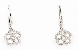 Серьги Crivelli 370-XE2963 вес 2.7 г золото, бриллиант купить,NaN