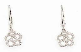 Серьги Crivelli 370-XE2963 вес 2.7 г золото, бриллиант купить,NaN
