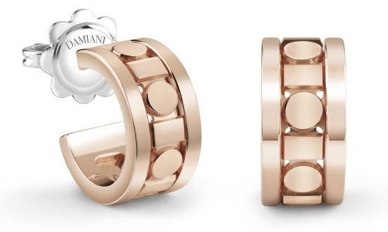 Серьги Damiani 20093331 вес 6.5 г золото, без вставок купить,1790000