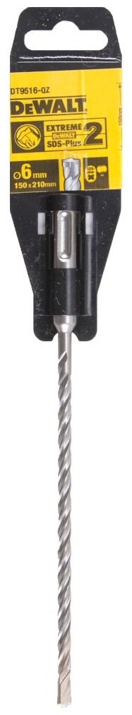 DeWALT бур DT9516-QZ (SDS-plus, 6х150х210 мм) 1 шт - ForteMarket DeWALT бур DT9516-QZ (SDS-plus, 6х150х210 мм) 1 шт купить,0