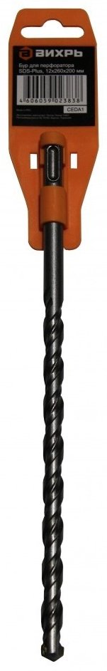 ВИХРЬ бур 73/10/7/11 (SDS-plus, 12х200х260 мм) 1 шт купить,0