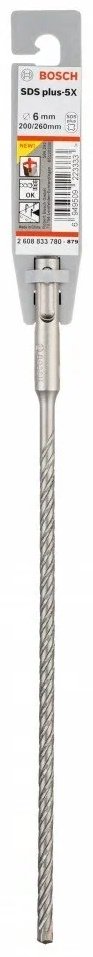 Bosch бур 2608833780 (SDS-plus, 6х200х260 мм) 1 шт