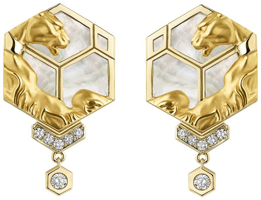 Серьги Carrera y Carrera 0014.1 вес 18.89 г золото, бриллиант купить,NaN