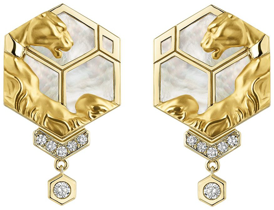 Серьги Carrera y Carrera 0014.1 вес 18.89 г золото, бриллиант купить,NaN