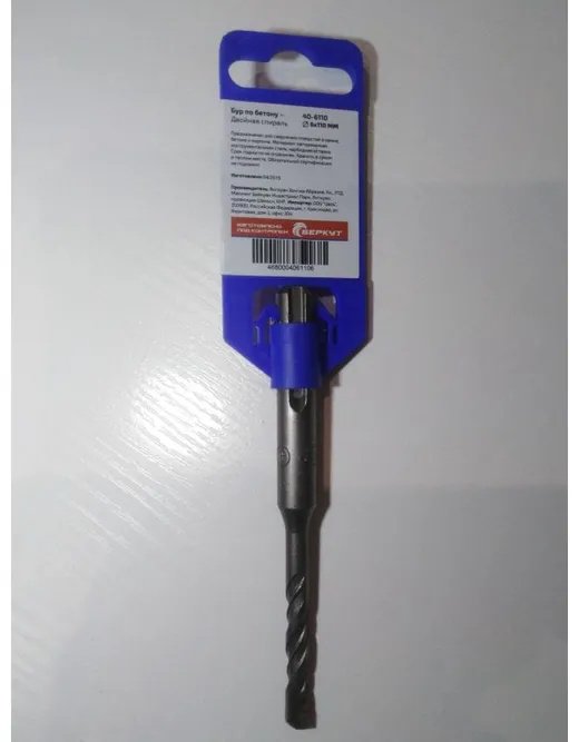 CUTOP бур 40-6110 (SDS-plus, 6х60х110 мм) 1 шт