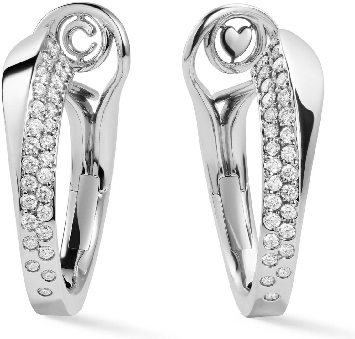 Серьги Crivelli 000-4380NS вес 10.2 г золото, бриллиант купить,NaN