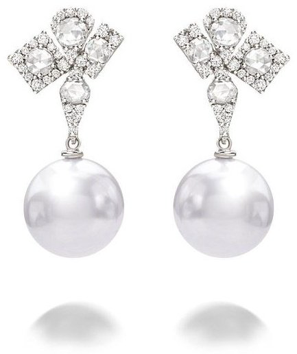 Серьги Utopia JMO5BB09 вес 3.93 г золото, бриллиант купить,NaN