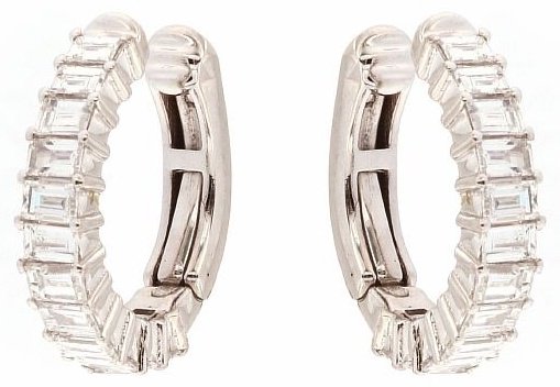 Серьги Constella ORERI3007BWXX вес 3.63 г золото, бриллиант купить,NaN