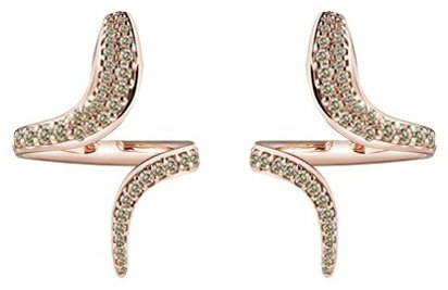Серьги Damiani 20063165 вес 7 г золото, бриллиант купить,NaN