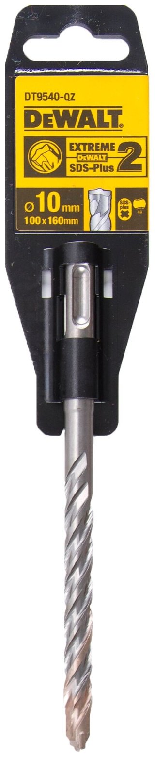 DeWALT бур DT9540-QZ (SDS-plus, 10х100х160 мм) 1 шт - ForteMarket DeWALT бур DT9540-QZ (SDS-plus, 10х100х160 мм) 1 шт купить,0