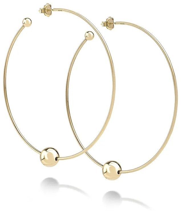 Серьги Utopia JPO7R11 вес 6.45 г золото, без вставок купить,NaN