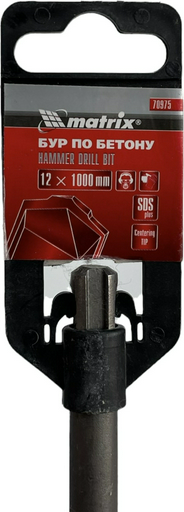 Matrix бур 70975 (SDS-plus, 12х940х1000 мм) 1 шт