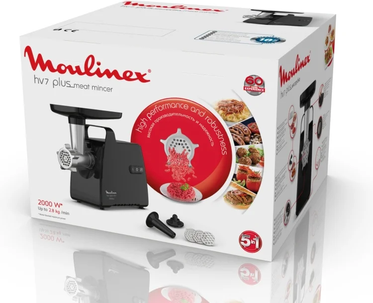 Мясорубка Moulinex HV7 Pro ME558810 Black - ForteMarket Мясорубка Moulinex HV7 Pro ME558810 Black купить,0