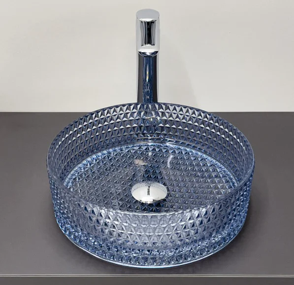 Раковина Comforty CF21011 36х36х11см небесно-голубой