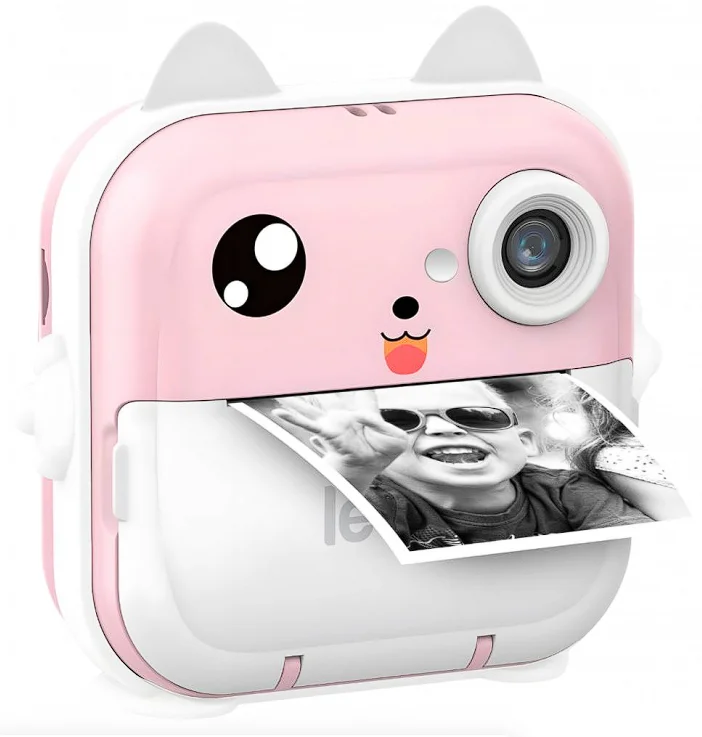 Фотоаппарат моментальной печати Leef LF-CAM-01 Pink