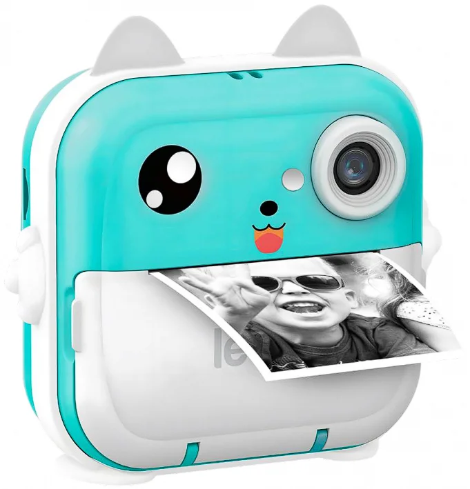Фотоаппарат моментальной печати Leef LF-CAM-01 Blue