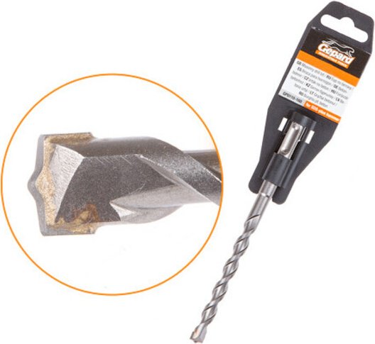 Gepard бур (GP0110-160) (SDS-plus, 10х100х160 мм) 1 шт