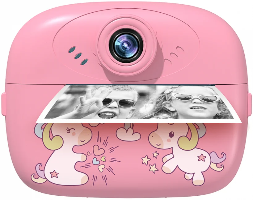 Фотоаппарат моментальной печати Leef LF-CAM-02 Pink