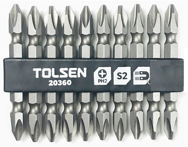 TOLSEN набор бит 20360 10 шт купить,1950