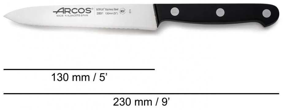 ARCOS для томатов Universal Kitchen 289104, лезвие: нержавеющая сталь 1 шт - ForteMarket ARCOS для томатов Universal Kitchen 289104, лезвие: нержавеющая сталь 1 шт купить,0