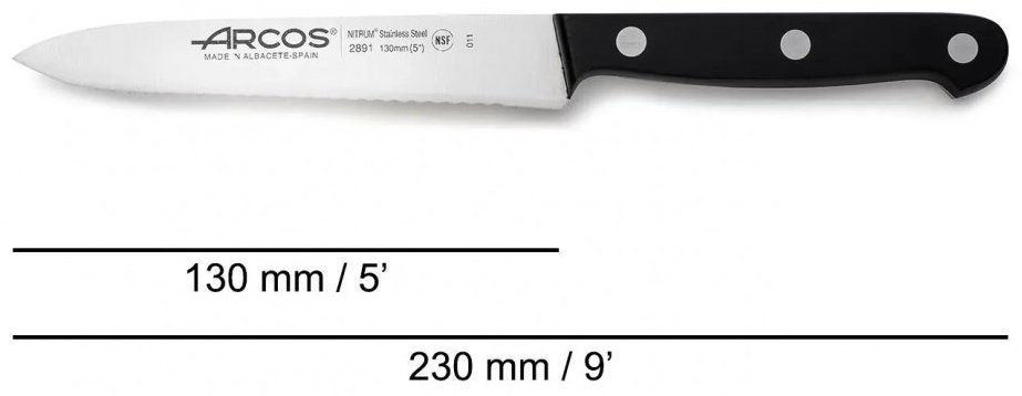 ARCOS для томатов Universal Kitchen 289104, лезвие: нержавеющая сталь 1 шт