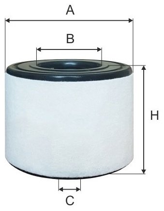 MFilter воздушный фильтр A8088 купить,6229