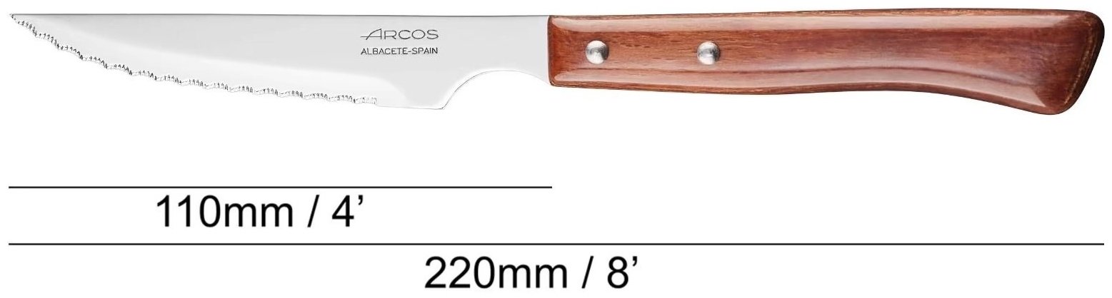 ARCOS для мяса Gregorio 371500, лезвие: нержавеющая сталь 1 шт купить,NaN