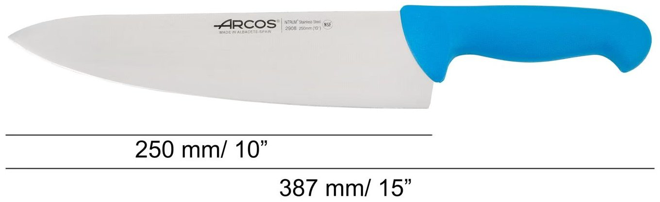 ARCOS шеф-нож 2900 290823, лезвие: нержавеющая сталь 1 шт купить,NaN