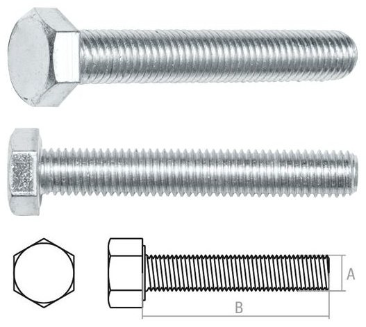 STARFIX болт сталь M8x50 мм 50 шт купить,NaN