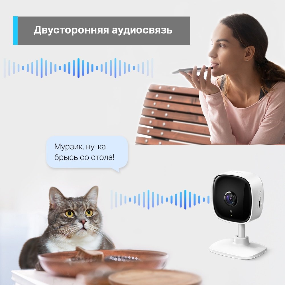 TP-LINK камера видеонаблюдения IP-камера TP-Link Tapo TC60, 2 расширение 1080P - ForteMarket TP-LINK камера видеонаблюдения IP-камера TP-Link Tapo TC60, 2 расширение 1080P купить,0